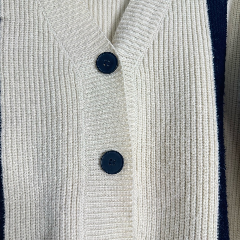 FLASH SALE! Nasty Gal cream and black slouchy cardigan sweater - Picture 9 of 11